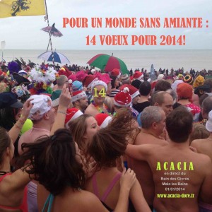 1er janvier 2014: bains des givrés - Malo les Bains